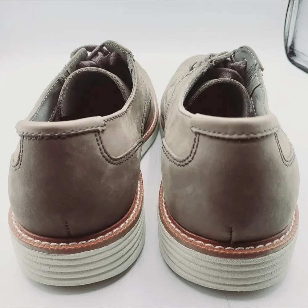 G.H. Bass & Co. Gray Suede Leather Lace Up Oxford Derby Size 9.5M